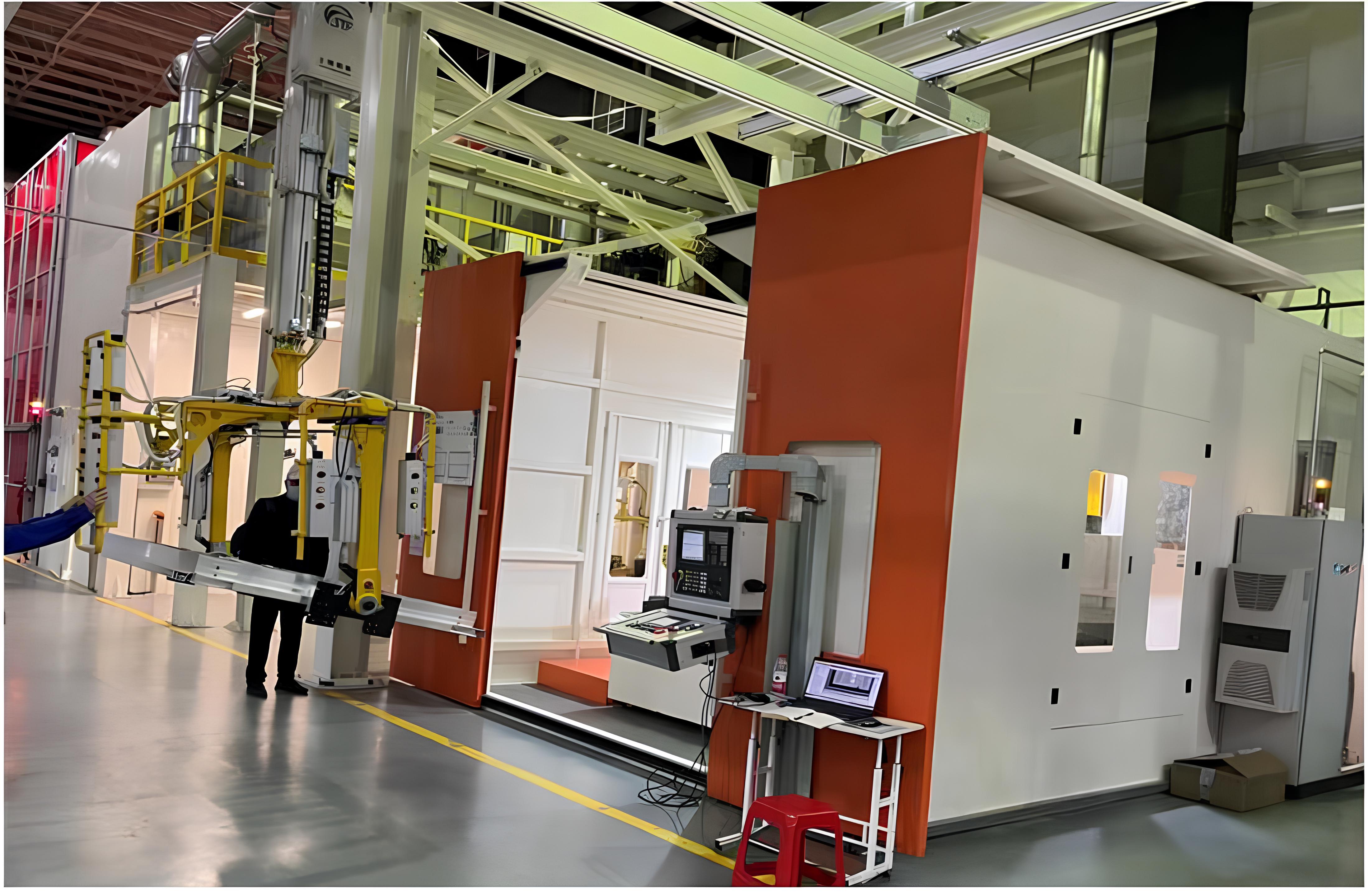 電池托盤機加龍門CNC